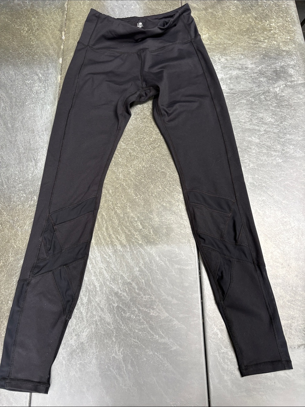 Kyodan Black Performance Leggings with Branded Waistband